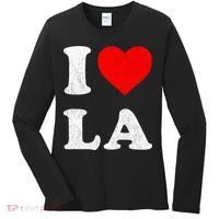 I Heart La Souvenir Women's Long Sleeve Shirt thumb 0