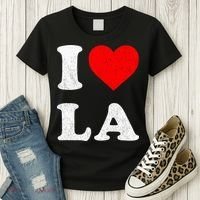 I Heart La Souvenir Women's T-Shirt thumb 3