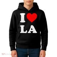I Heart La Souvenir Kids Hoodie thumb 4