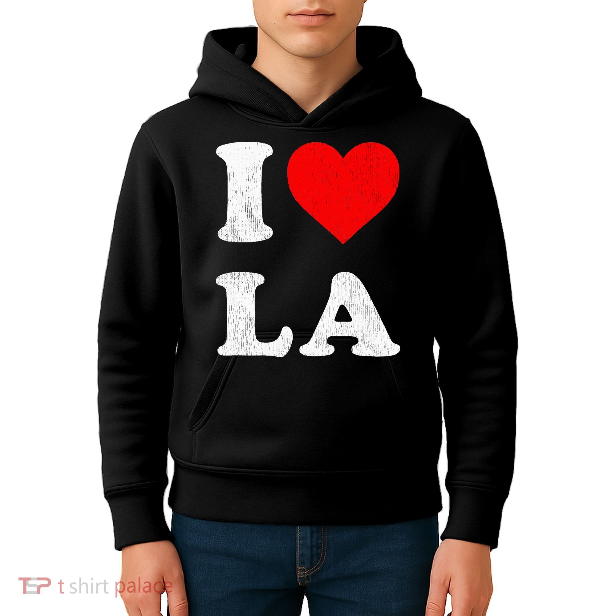 I Heart La Souvenir Kids Hoodie
