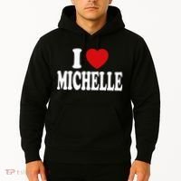 I Heart Love Michelle Hoodie thumb 2