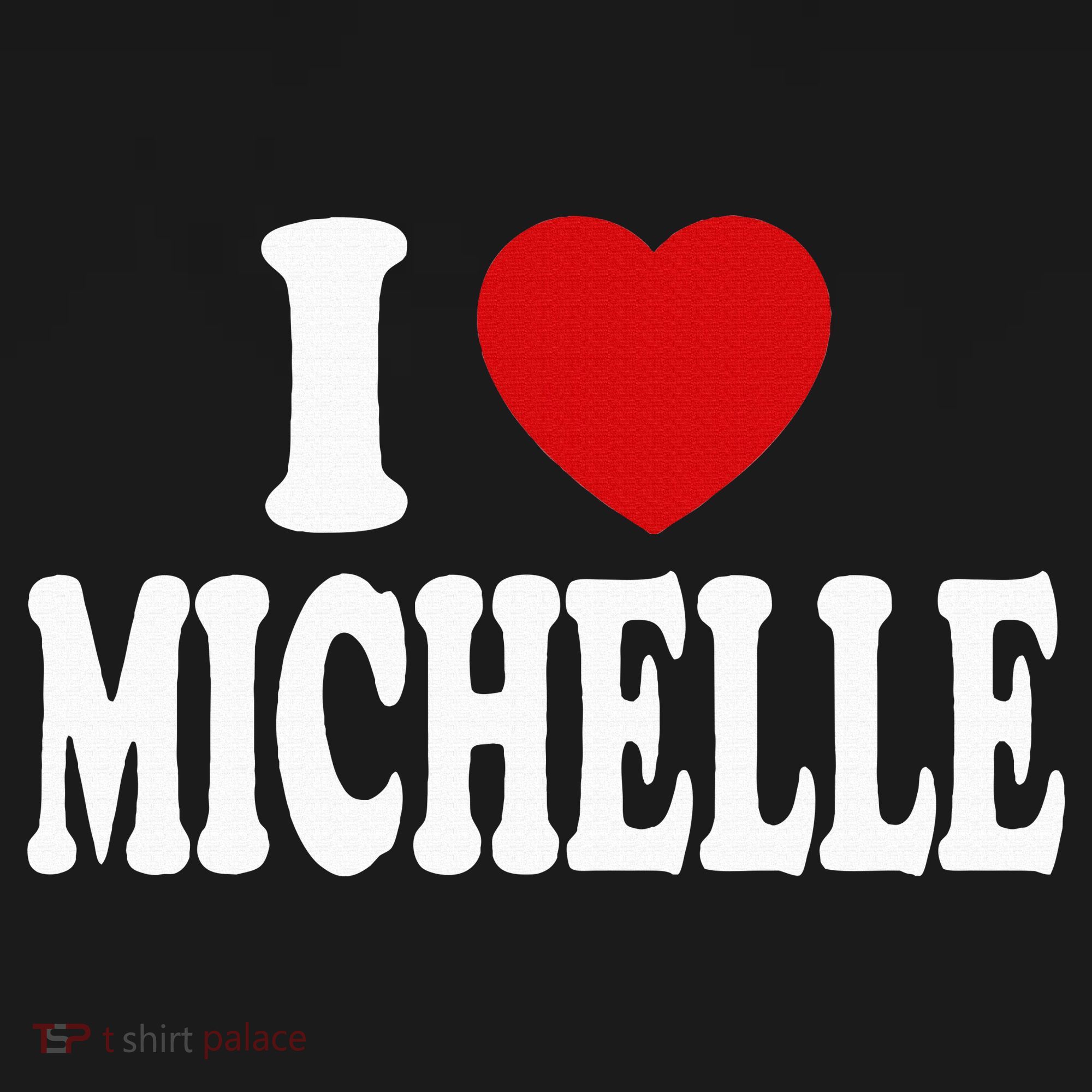 I Heart Love Michelle Long Sleeve Shirt