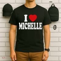 I Heart Love Michelle T-Shirt thumb 6