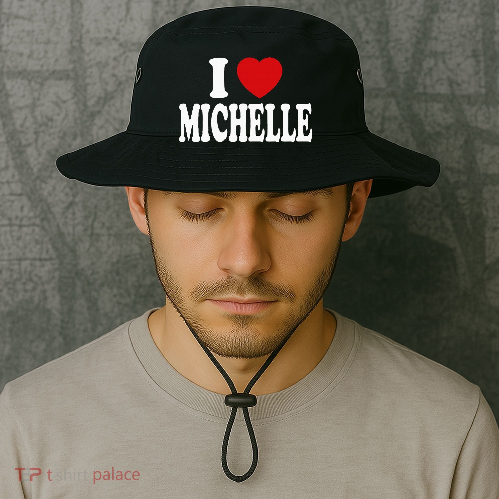 I Heart Love Michelle Bucket Hat