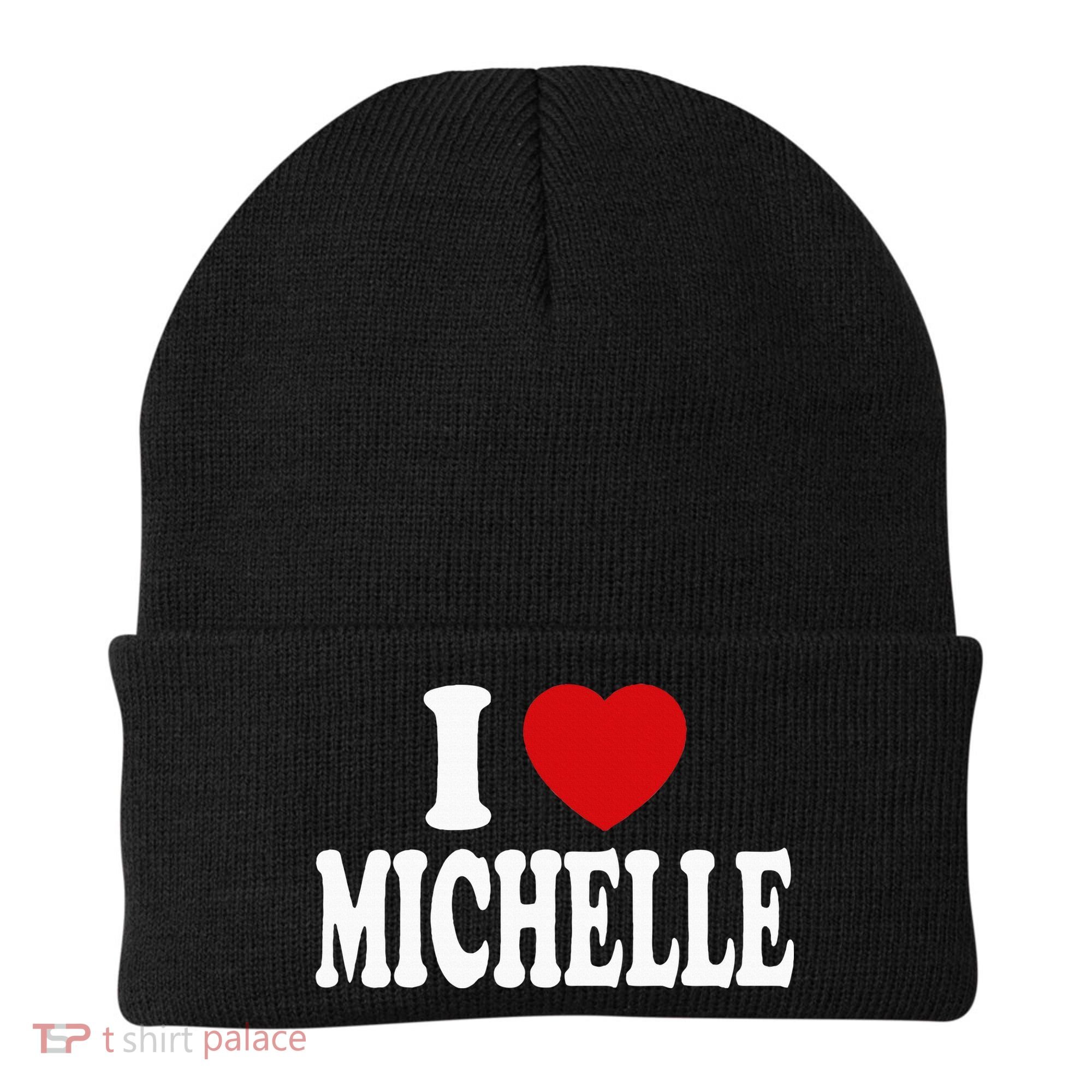 I Heart Love Michelle Beanie
