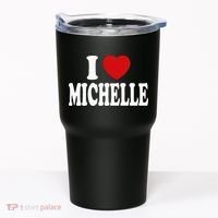 I Heart Love Michelle Tumbler thumb 0