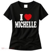 I Heart Love Michelle Women's T-Shirt thumb 0