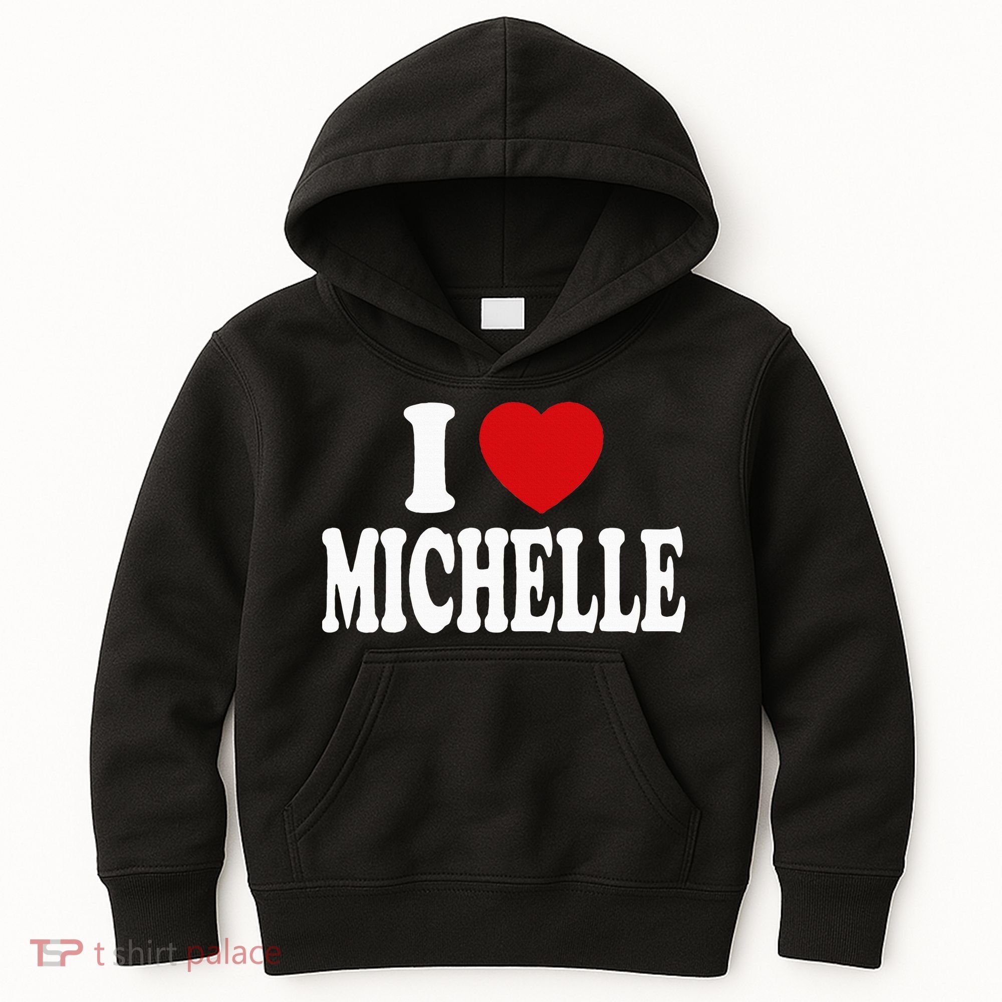 I Heart Love Michelle Kids Hoodie