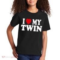 I HEART LOVE MY TWIN Kids T-Shirt thumb 2