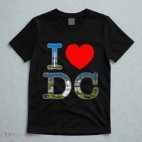 I Heart Love Washington WA DC Classic Font T-Shirt thumb 5