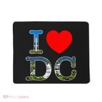 I Heart Love Washington WA DC Classic Font Mousepad thumb 0