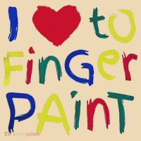 I Heart Love To Finger Paint IM Paint Tote Bag thumb 4