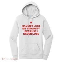 I HavenT Lost My Virginity Because I Never Lose Sarcastic Women's Hoodie thumb 0