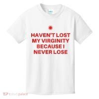 I HavenT Lost My Virginity Because I Never Lose Sarcastic Kids T-Shirt thumb 0