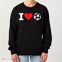 I Heart Love Soccer Unisex T Women's Sweatshirt thumb 0