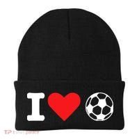 I Heart Love Soccer Unisex T Beanie thumb 0