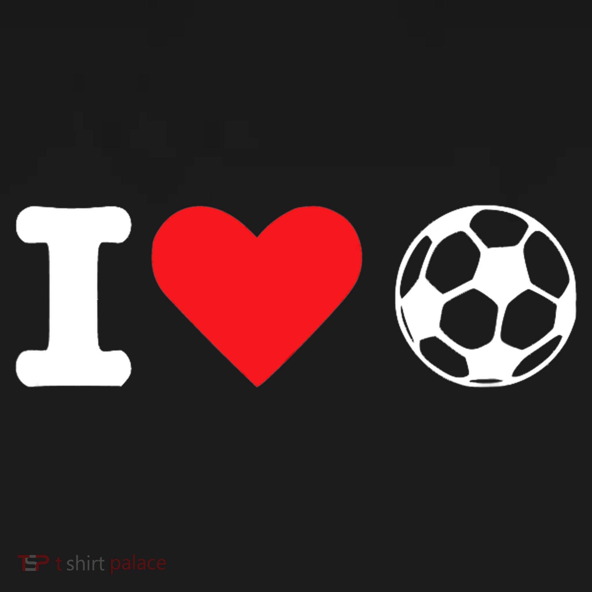 I Heart Love Soccer Unisex T Women's Hoodie
