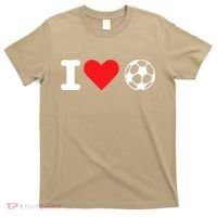 I Heart Love Soccer Unisex T T-Shirt thumb 0