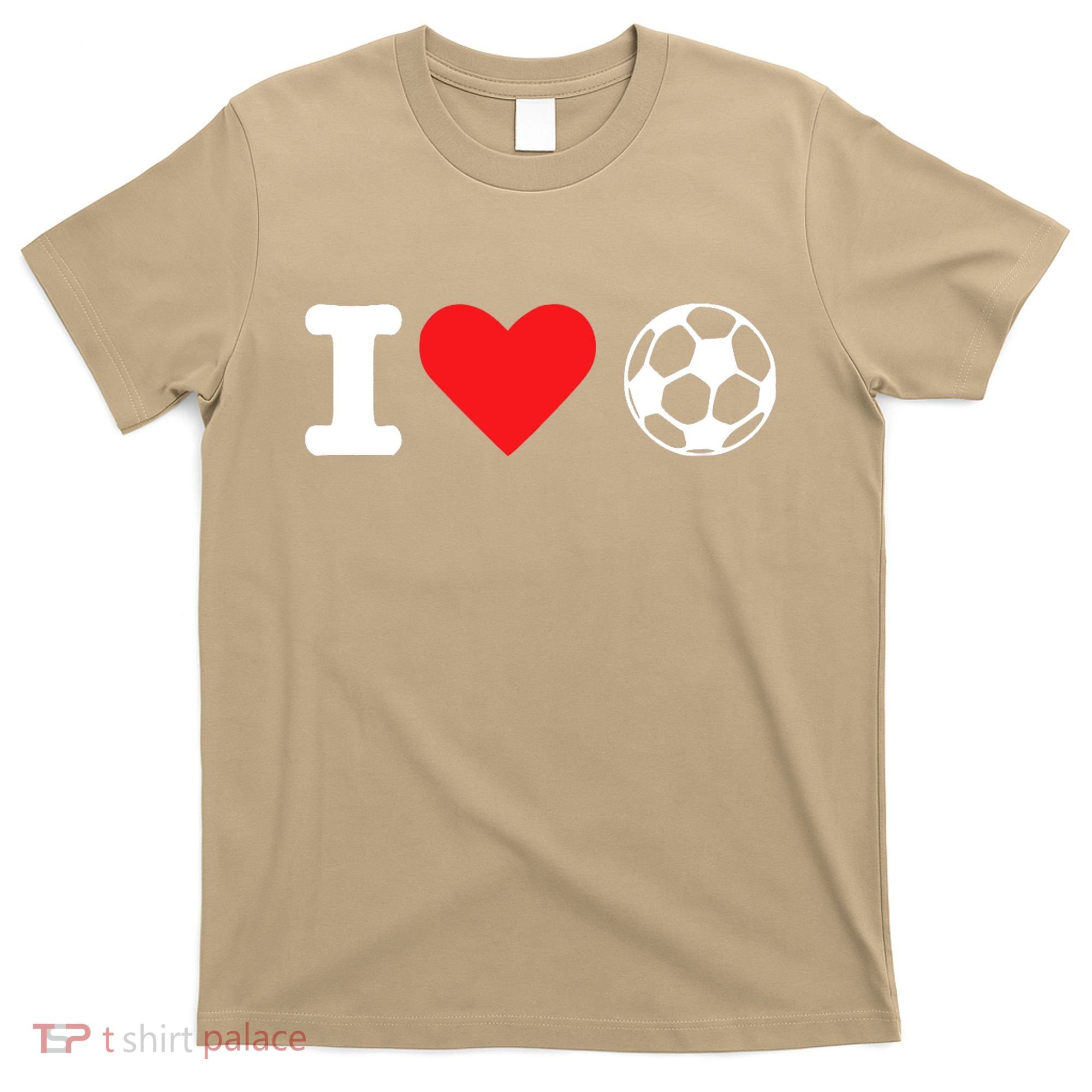 I Heart Love Soccer Unisex T T-Shirt