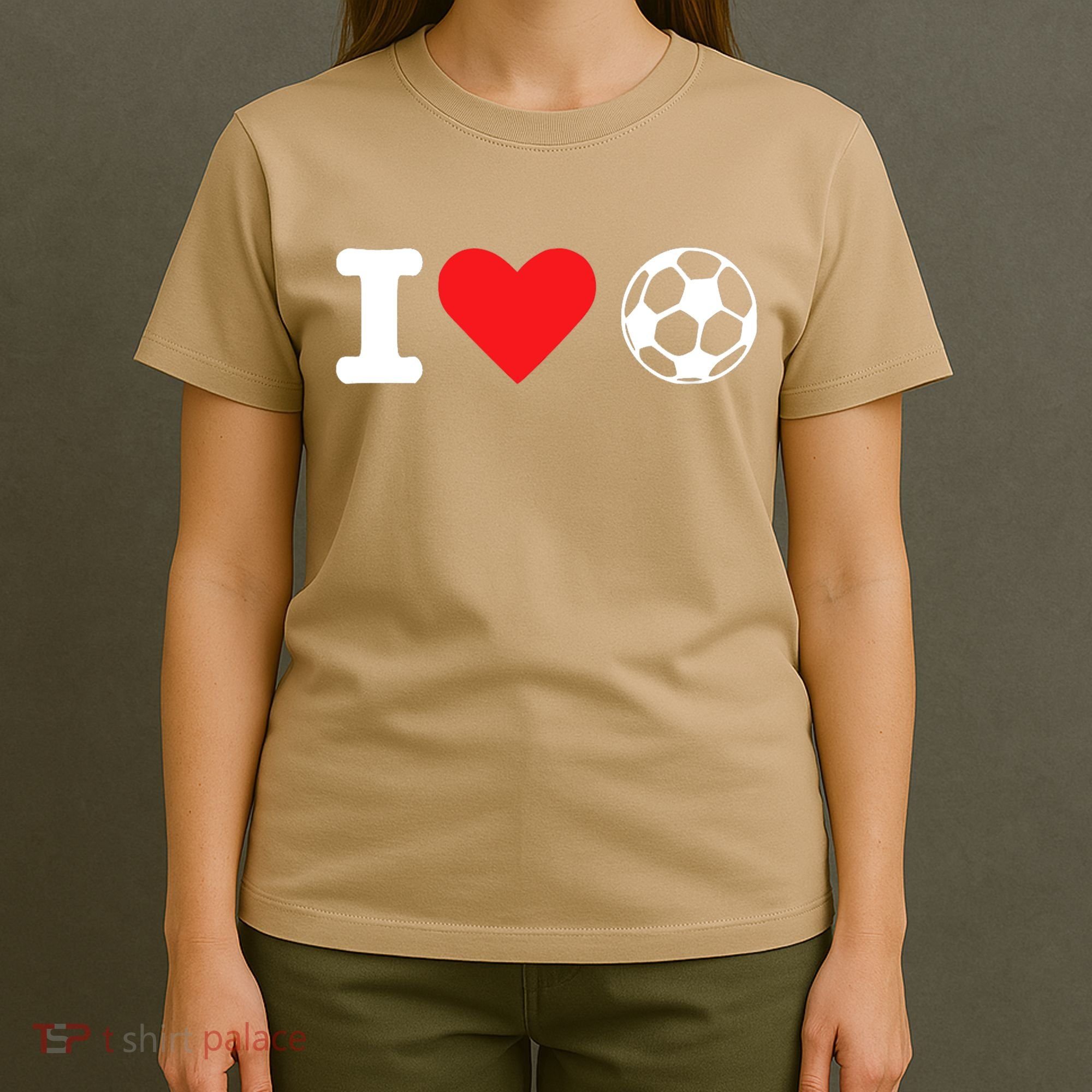 I Heart Love Soccer Unisex T T-Shirt