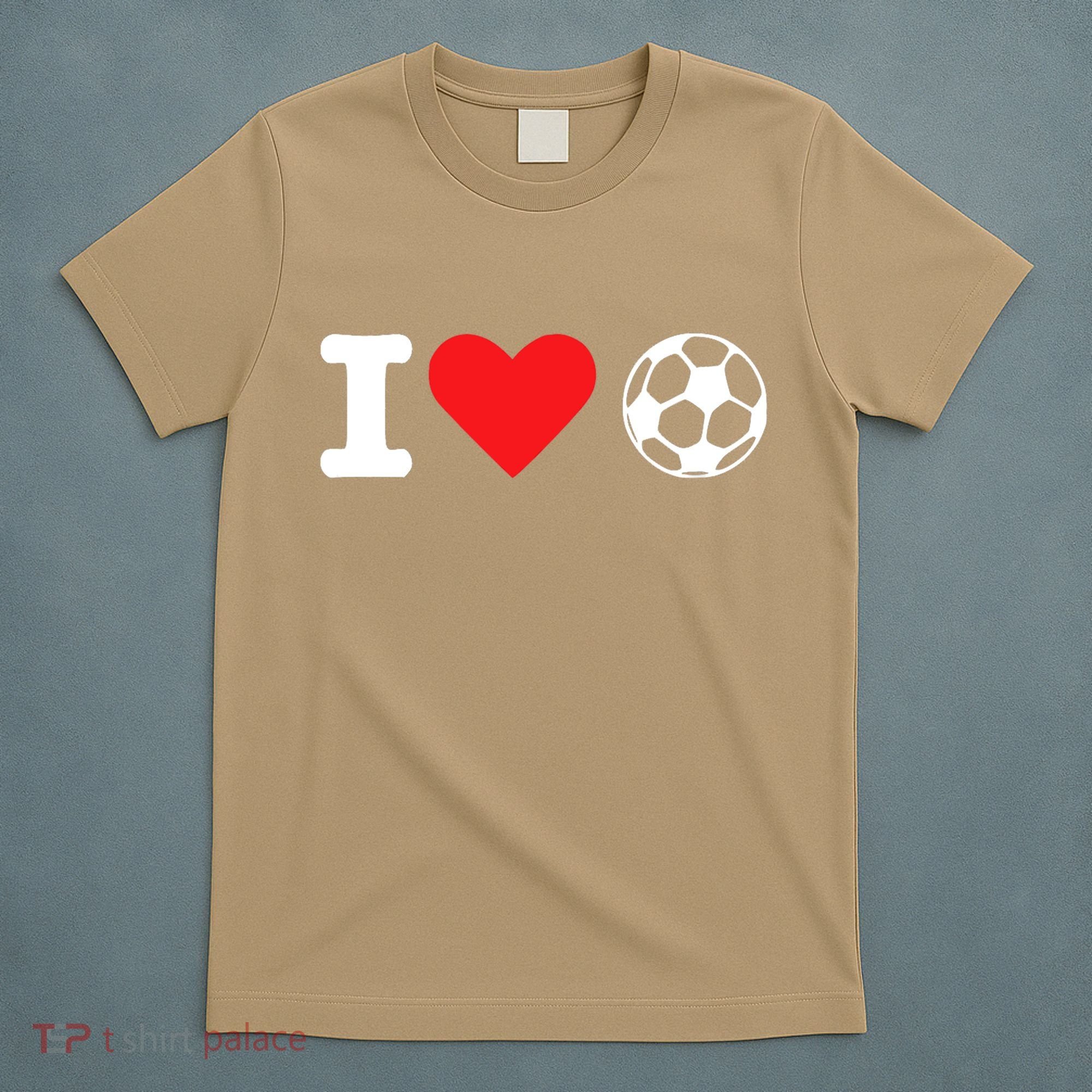 I Heart Love Soccer Unisex T T-Shirt