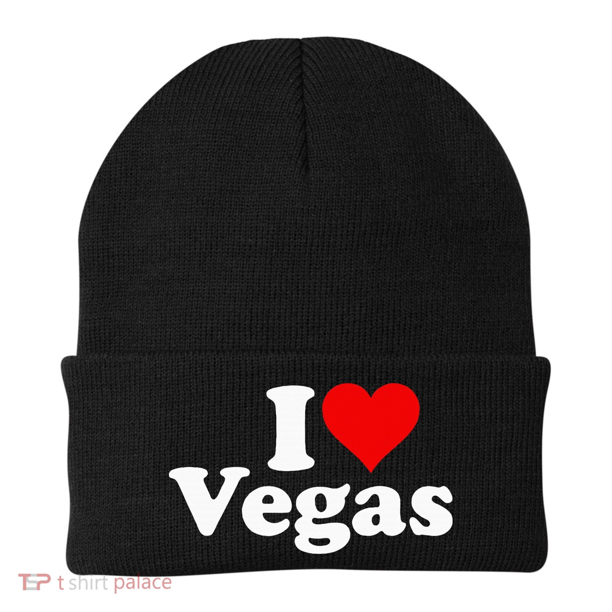 I Heart Love Las Vegas Nevada Beanie