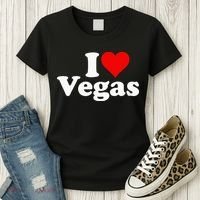 I Heart Love Las Vegas Nevada Women's T-Shirt thumb 3