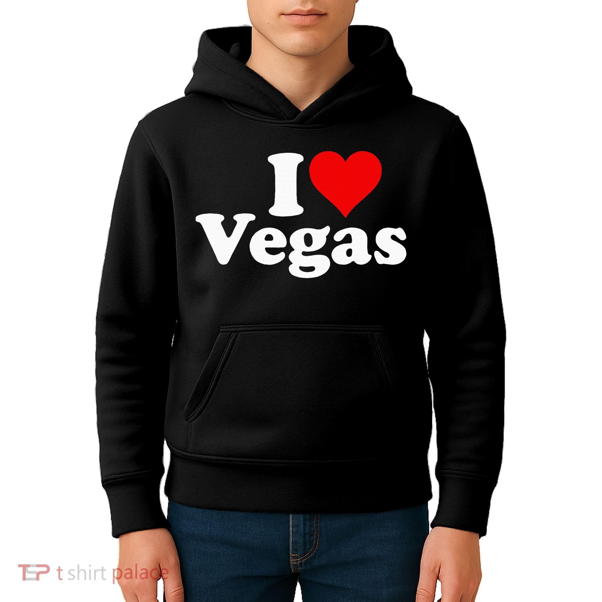 I Heart Love Las Vegas Nevada Kids Hoodie