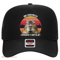 Idk How Much Longer I Can Slay Capybara Sarcastic Dank Meme Gifts Hat thumb 0