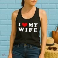 I Heart My Wife I Love My Wife Women's Tank Top thumb 2