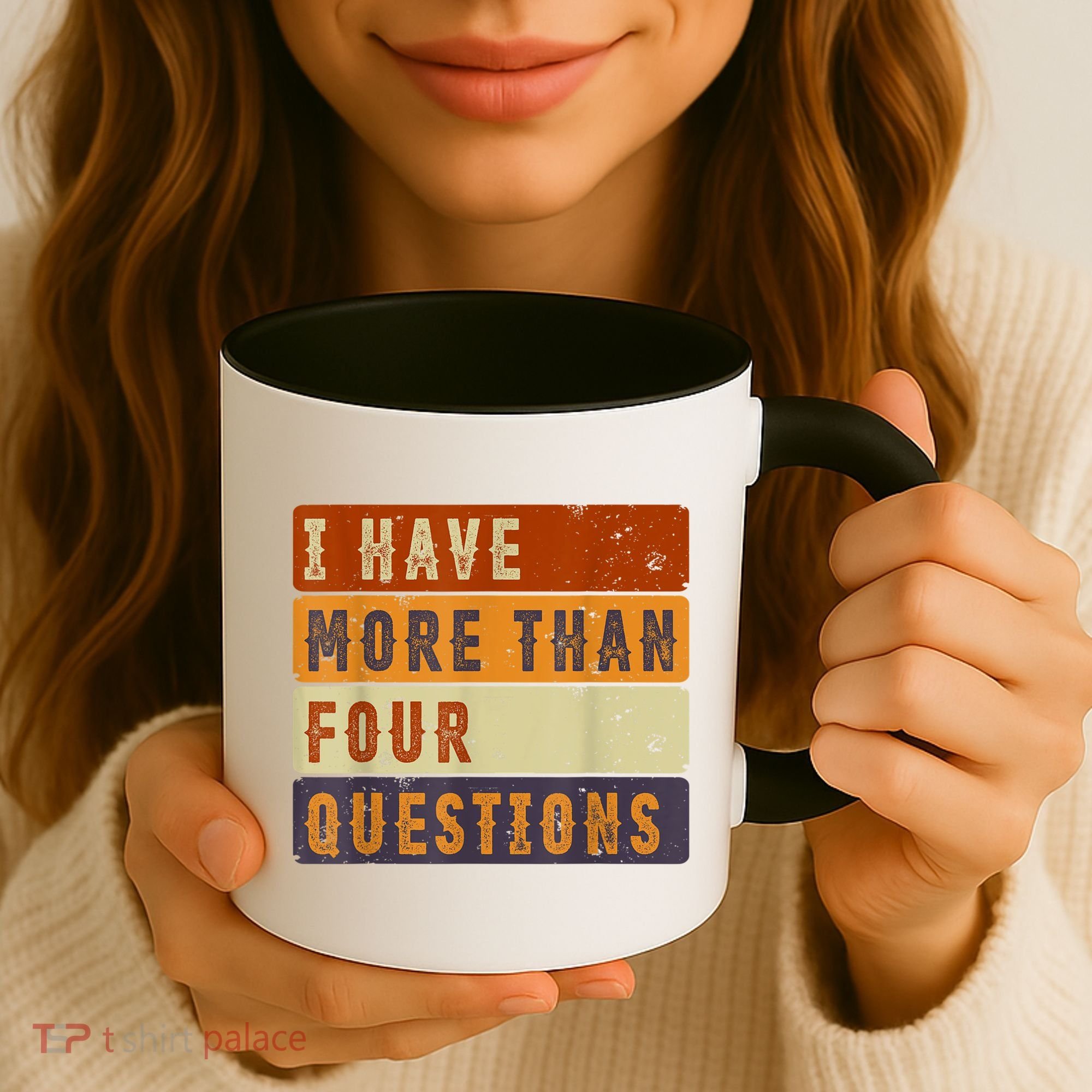 I Have More Than Four Questions Passover Coffee Mug