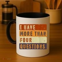 I Have More Than Four Questions Passover Coffee Mug thumb 4