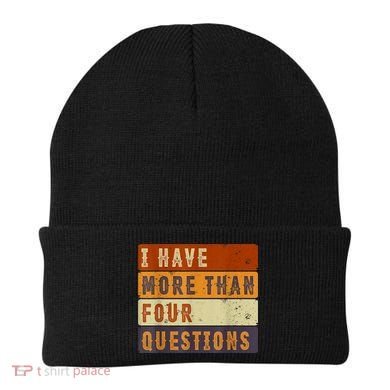 I Have More Than Four Questions Passover Beanie