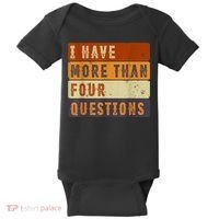 I Have More Than Four Questions Passover Baby Bodysuit thumb 0