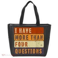I Have More Than Four Questions Passover Tote Bag thumb 0