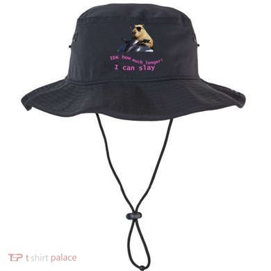 Idk How Much Longer I Can Slay Capybara Sarcastic Dank Meme Bucket Hat