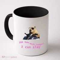 Idk How Much Longer I Can Slay Capybara Sarcastic Dank Meme Coffee Mug thumb 0