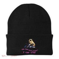 Idk How Much Longer I Can Slay Capybara Sarcastic Dank Meme Beanie thumb 0