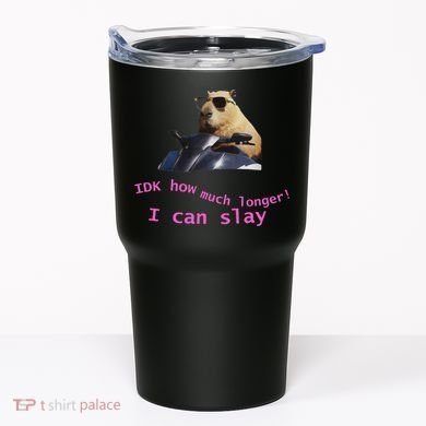 Idk How Much Longer I Can Slay Capybara Sarcastic Dank Meme Tumbler