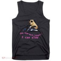 Idk How Much Longer I Can Slay Capybara Sarcastic Dank Meme Tank Top thumb 0