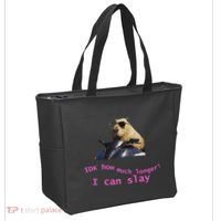 Idk How Much Longer I Can Slay Capybara Sarcastic Dank Meme Tote Bag thumb 2