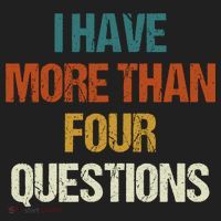 I Have More Than Four Questions Funny Passover Seder Tumbler thumb 3