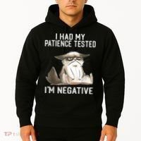 I Had My Patience Tested I'm Negative Cat Funny Sarcasm Hoodie thumb 2
