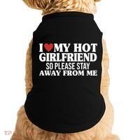 I Heart My Hot Girlfriend So Please Stay Sway From Me Doggie Tank thumb 0