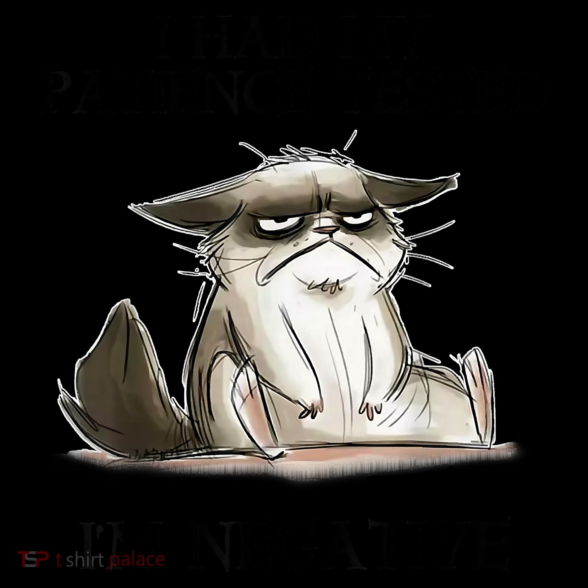 I Had My Patience Tested I'm Negative Cat Funny Coffee Mug