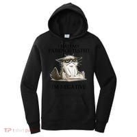 I Had My Patience Tested I'm Negative Cat Funny Women's Hoodie thumb 0