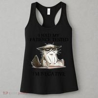 I Had My Patience Tested I'm Negative Cat Funny Women's Tank Top thumb 3