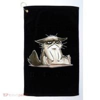 I Had My Patience Tested I'm Negative Cat Funny Golf Towel thumb 0