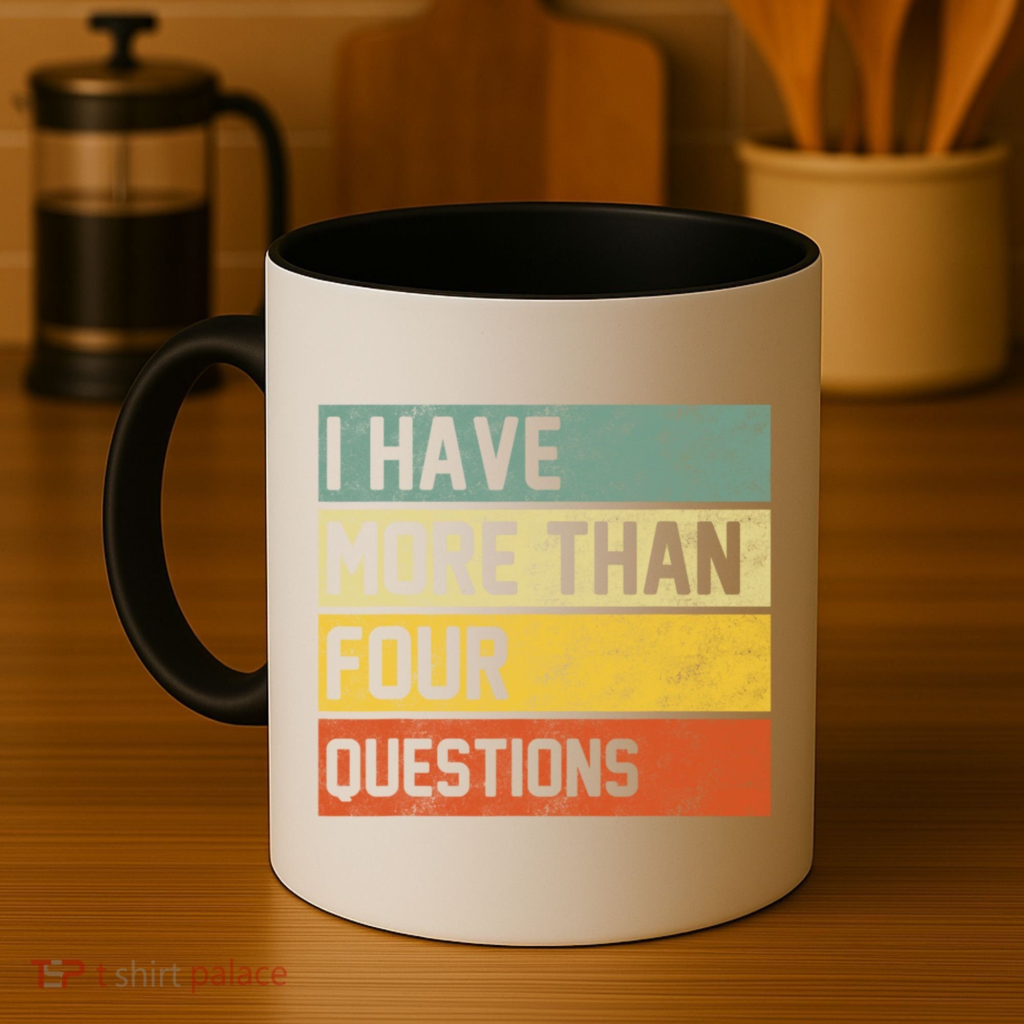 I Have More Than Four Questions Passover Coffee Mug