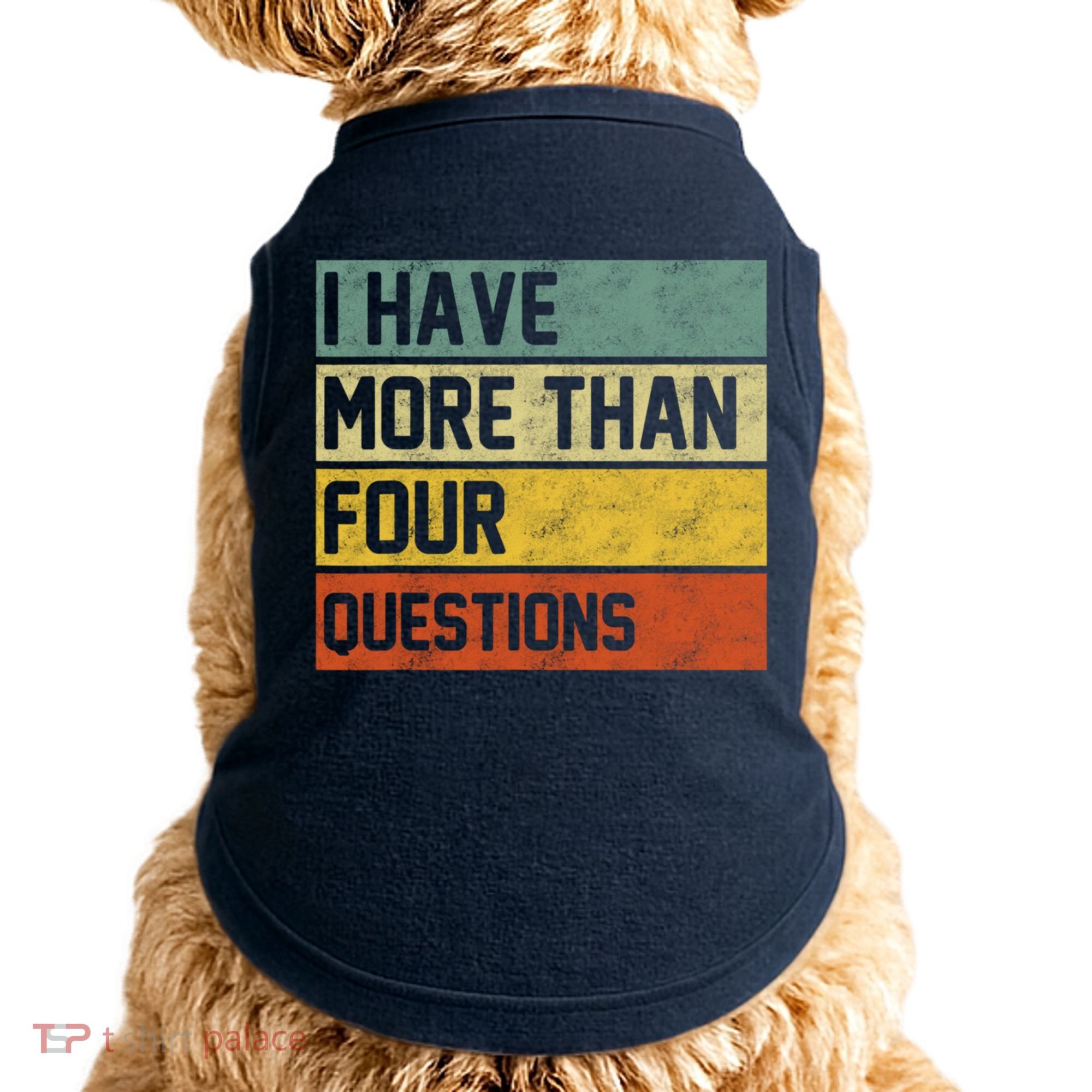 I Have More Than Four Questions Passover Doggie Tank